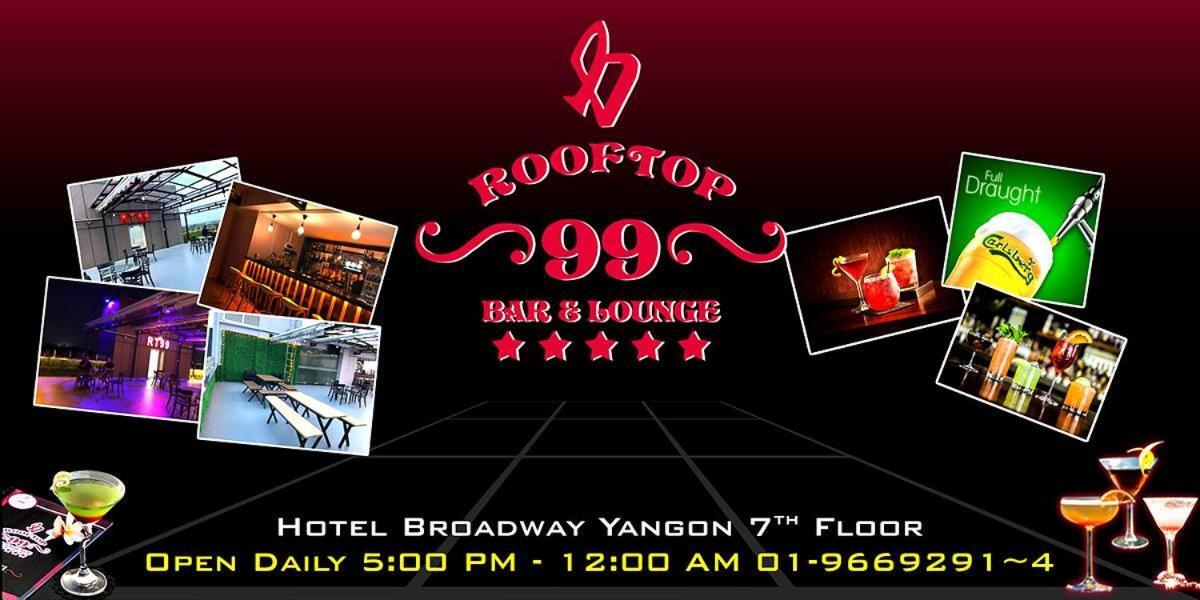 Hotel Broadway Yangon Exterior photo